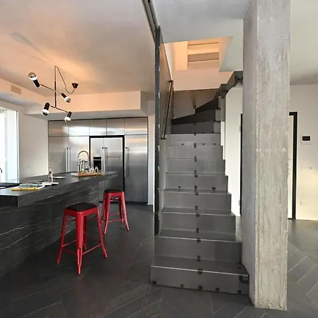 Panoramic Design Penthouse W Cinema Jacuzzi Lejlighed Modena